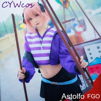 Fate/Apocrypha FGO Cosplay Astolfo Cosplay Costume Daily Suits Costumes Sportswear Coat+T-Shirt+Skirt+Scoks+Headdress
Fate/Apocrypha FGO Cosplay Astolfo Cosplay Costume Daily Suits Costumes Sportswear Coat+T-Shirt+Skirt+Scoks+Headdress