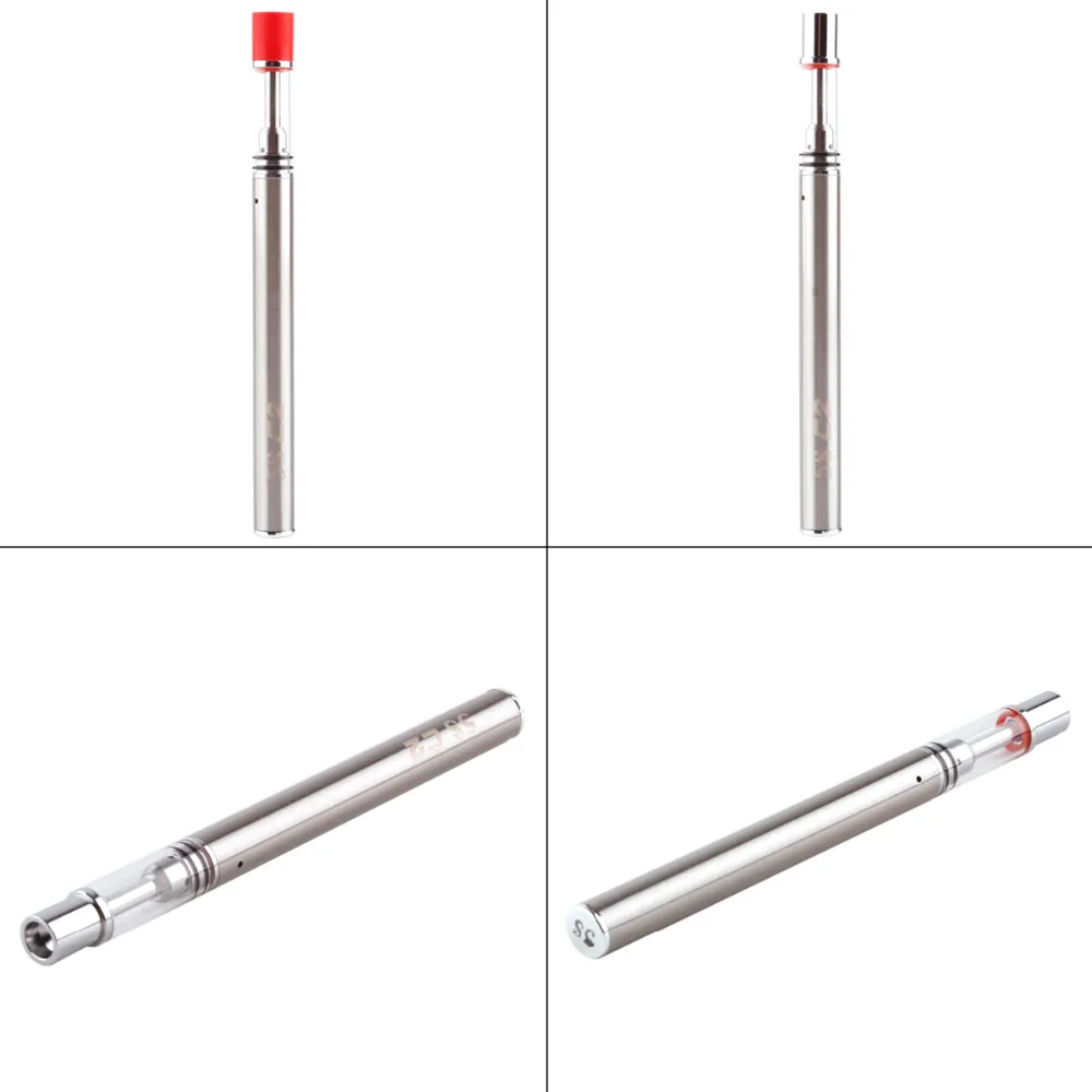 10pcs mjtech 5s mini atomizer tank disposable vape pen Electronic Cigarette 320mah Battery Pyrex glass Vaporizer