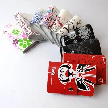 Coloffice Creative Leather Card Bag Cowhide ID card holder Men's and Women's Card Holder Peking Opera patten card bag 1 piece
Coloffice Creative Leather Card Bag Cowhide ID card holder Men's and Women's Card Holder Peking Opera patten card bag 1 piece