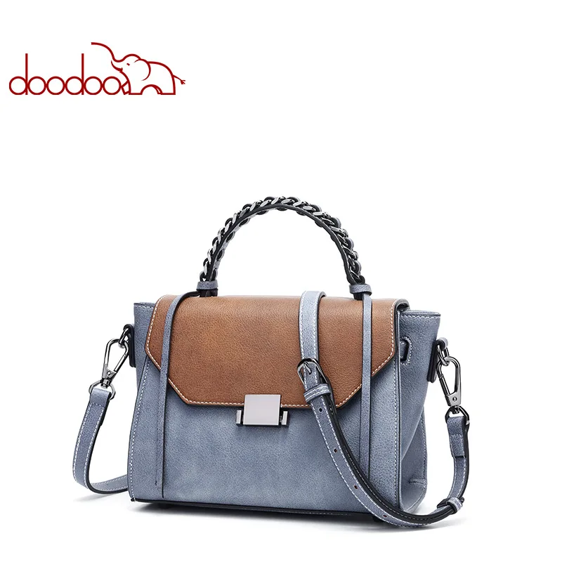 DooDoo brand women's fashion chain handle handbag, 2018 new trend single shoulder slant span women's bag free mai
DooDoo brand women's fashion chain handle handbag, 2018 new trend single shoulder slant span women's bag free mai