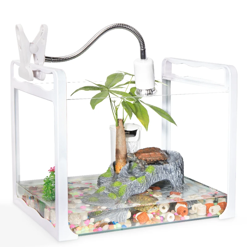 Turtle Cylinder with Drying Platform Amphibious Glass Large Turtle Special Cylinder Household Small Fish Tank Fish Tanks
Turtle Cylinder with Drying Platform Amphibious Glass Large Turtle Special Cylinder Household Small Fish Tank Fish Tanks