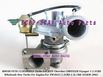 Turbo RHF4H VP50 1118300RAA 1118300AAB Turbocharger For JEEP Cherokee For CHRYSLER Voyager For JMC motor VM R425 2.5L CRD 105KW
Turbo RHF4H VP50 1118300RAA 1118300AAB Turbocharger For JEEP Cherokee For CHRYSLER Voyager For JMC motor VM R425 2.5L CRD 105KW