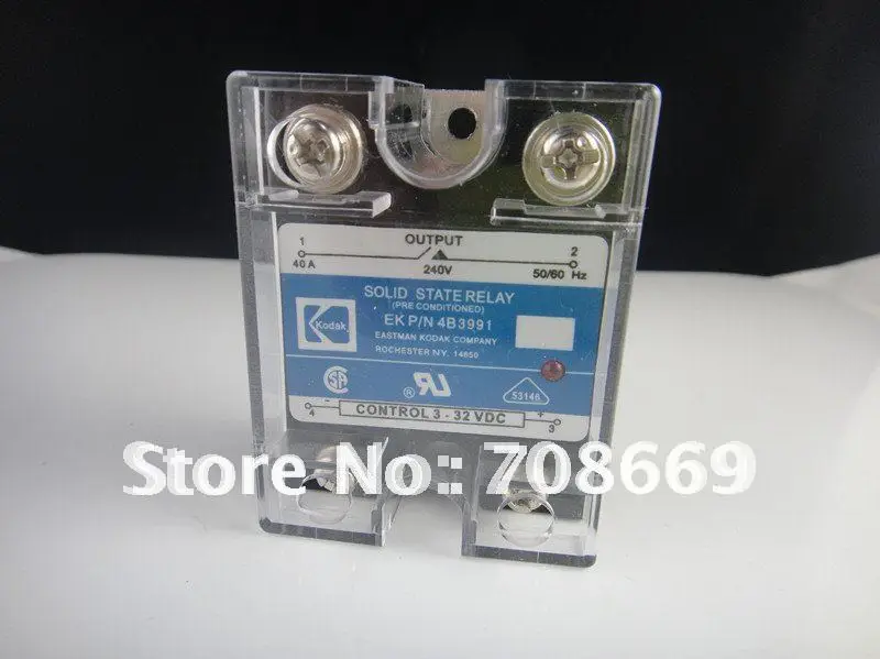 

5PCS mager 10A SSR, input 3-32VDC output 24-480VAC single phase solid state relay,free shipping