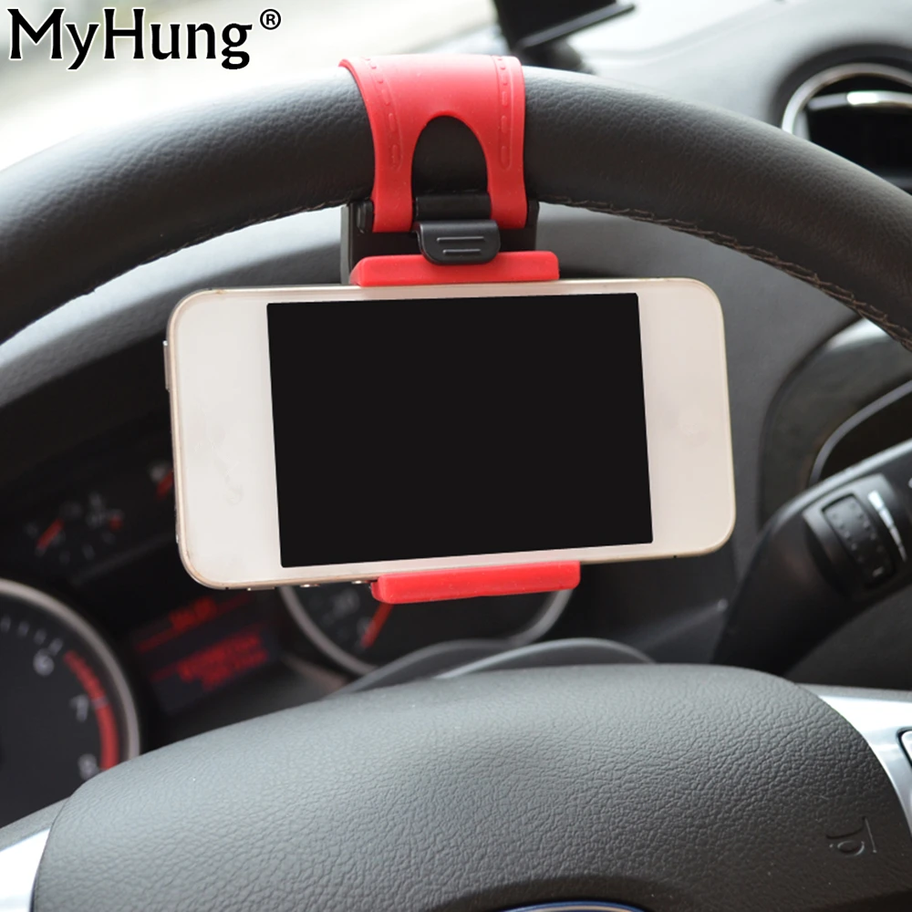 Car Steering Wheel Mount Holder Rubber Car Mount Bracket For IPhone 6 plus 4 5 5S Galaxy S4 S5 GPS HTC MP4 Car Accessories
Car Steering Wheel Mount Holder Rubber Car Mount Bracket For IPhone 6 plus 4 5 5S Galaxy S4 S5 GPS HTC MP4 Car Accessories