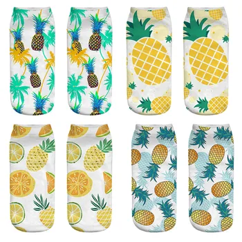 4 Pairs/Set 3D Printing Women Fruits Printed Short Socks Kids Cotton Creative Novelty Funny Pattern Low Socks for Unisex
4 Pairs/Set 3D Printing Women Fruits Printed Short Socks Kids Cotton Creative Novelty Funny Pattern Low Socks for Unisex