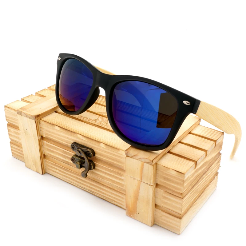 Men's BOBO BIRD Bamboo Legs Polarized Lens Sun Glasses Women Men with Wood Gift Boxes Cool Sunglasses for Friend as Gifts
Men's BOBO BIRD Bamboo Legs Polarized Lens Sun Glasses Women Men with Wood Gift Boxes Cool Sunglasses for Friend as Gifts