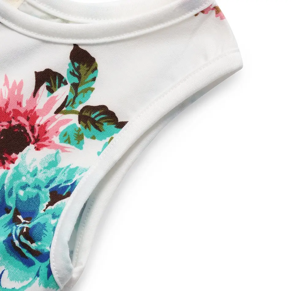 Girls Vintage Floral Dress (7)