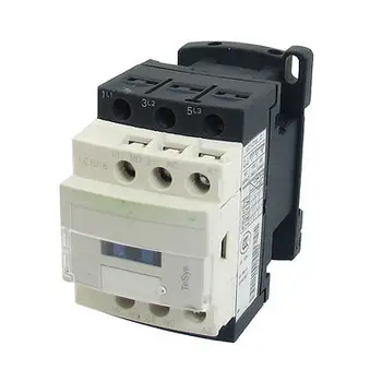 380V Coil Motor Controller AC Contactor 3 Pole NO N/O 690V 10KW LC1D18 Q7C