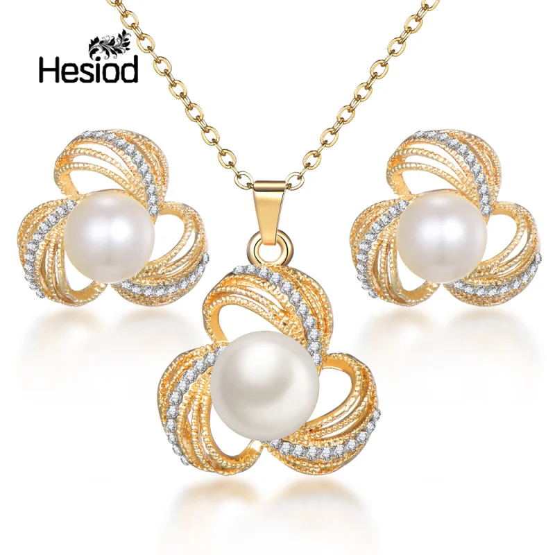 Hesiod Gold Color Austrian Crystal Classic Hollow Gold Color 39cm Necklace Pendant Earrings Jewelry Set for Women
Hesiod Gold Color Austrian Crystal Classic Hollow Gold Color 39cm Necklace Pendant Earrings Jewelry Set for Women