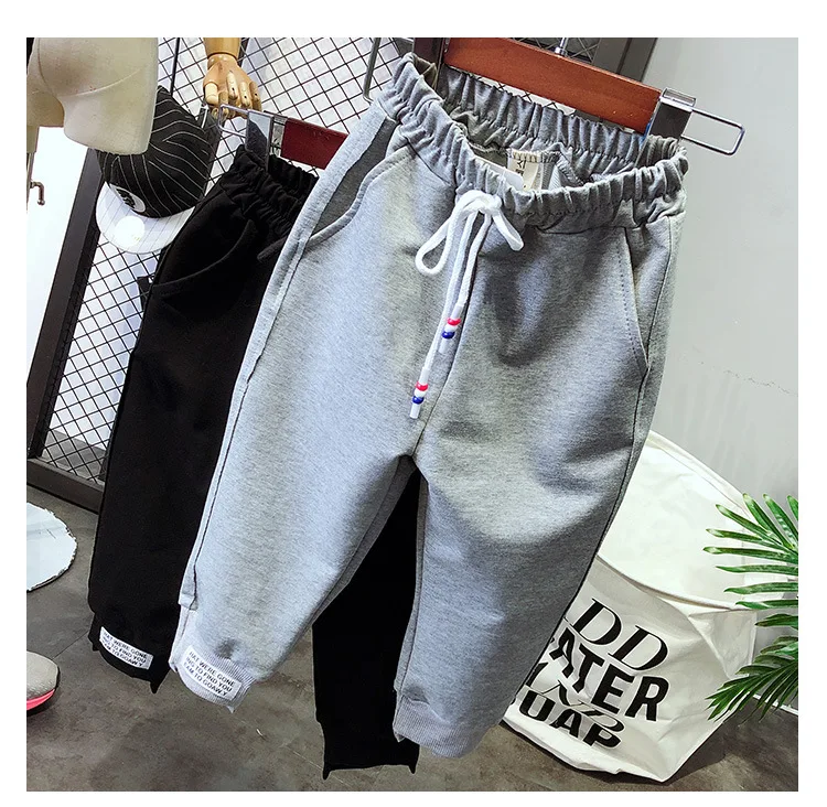 New Arrive Spring Autumn Kids Boys Spliced Sports Pants Trousers Cotton Soft Elastic Waist Casual Children Clothing 2 color
New Arrive Spring Autumn Kids Boys Spliced Sports Pants Trousers Cotton Soft Elastic Waist Casual Children Clothing 2 color