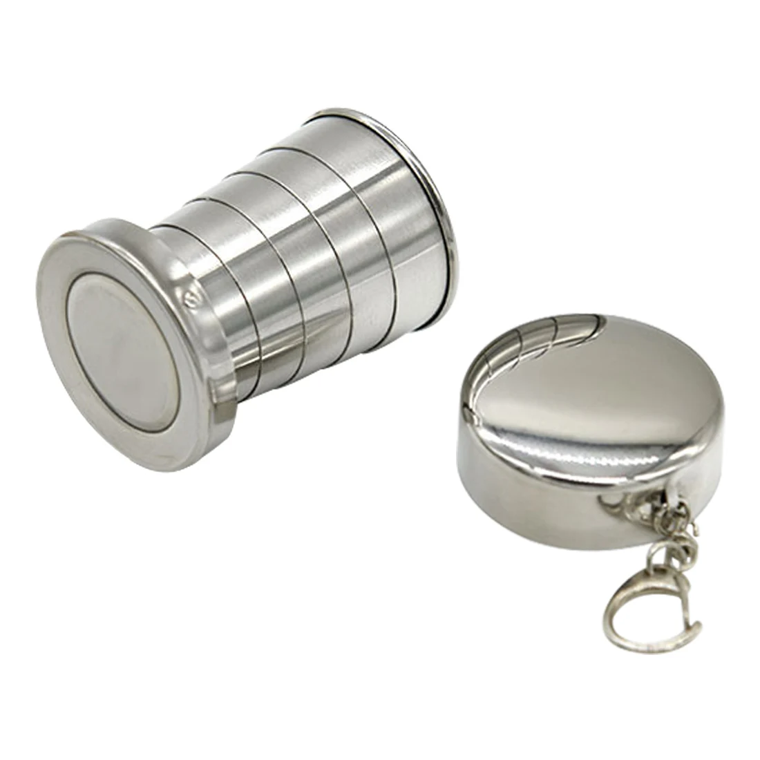 1Pcs Stainless Steel 75ml Folding Cup Travel Tool Kit Survival EDC Gear Outdoor Sports Mug Portable Camping Hiking Equipment
1Pcs Stainless Steel 75ml Folding Cup Travel Tool Kit Survival EDC Gear Outdoor Sports Mug Portable Camping Hiking Equipment