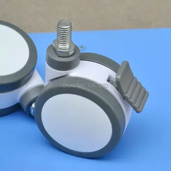 125mm furniture caster Medical bed Full plastic screw universal caster swivel Medical Equipment wheel with brake
125mm furniture caster Medical bed Full plastic screw universal caster swivel Medical Equipment wheel with brake