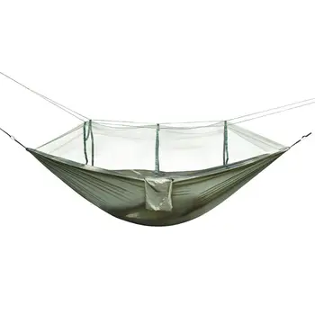 Mosquito Net Camping Portable Lightweight Nylon Outdoor Parachute Fabric Double anti-mosquito Hammock For Hiking
Mosquito Net Camping Portable Lightweight Nylon Outdoor Parachute Fabric Double anti-mosquito Hammock For Hiking