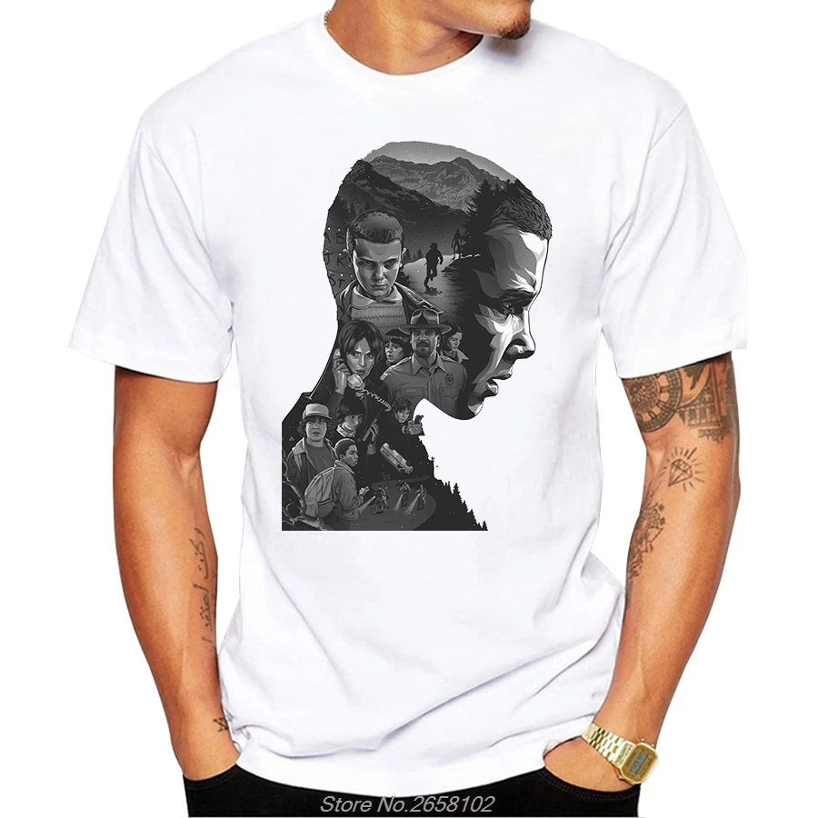 2019 Fashion Brand Stranger Things T Shirt Men Tees Funny Novelty Casual Cool Design Tops Men's Short Sleeve Harajuku Streetwear
2019 Fashion Brand Stranger Things T Shirt Men Tees Funny Novelty Casual Cool Design Tops Men's Short Sleeve Harajuku Streetwear