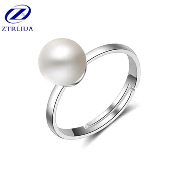 Beautiful High-quality Temperament 925 Sterling Silver Jewelry Korean Style Pearl Ball Female Popular Opening Rings SR296
Beautiful High-quality Temperament 925 Sterling Silver Jewelry Korean Style Pearl Ball Female Popular Opening Rings SR296