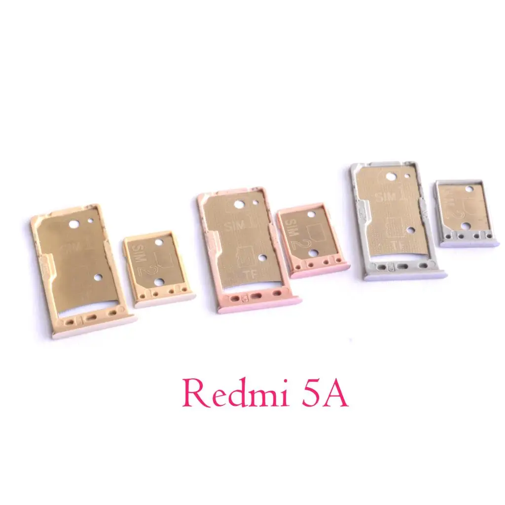 2pcs/set nano Sim Card Micro SIM Card SD Reader Holder Sim Tray Adapter replacement for Xiaomi Redmi 5A
2pcs/set nano Sim Card Micro SIM Card SD Reader Holder Sim Tray Adapter replacement for Xiaomi Redmi 5A