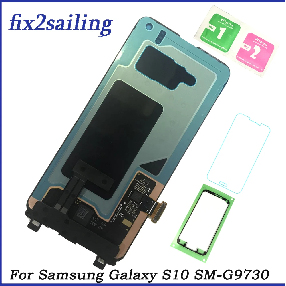 LCDS For Samsung Galaxy S10 SM-G9730 G973F G973U Super AMOLED Lcd display Screen Replacement Digitizer Assembly Free Shipping
LCDS For Samsung Galaxy S10 SM-G9730 G973F G973U Super AMOLED Lcd display Screen Replacement Digitizer Assembly Free Shipping