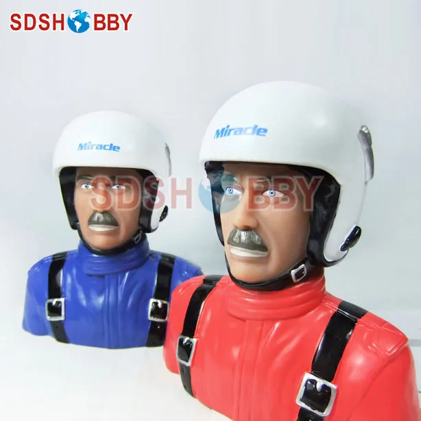 1/4 Scale Pilot Statues/Pilot Portrait Toy L115* W72* H120mm for RC Airplane -Blue/ Red Color
1/4 Scale Pilot Statues/Pilot Portrait Toy L115* W72* H120mm for RC Airplane -Blue/ Red Color