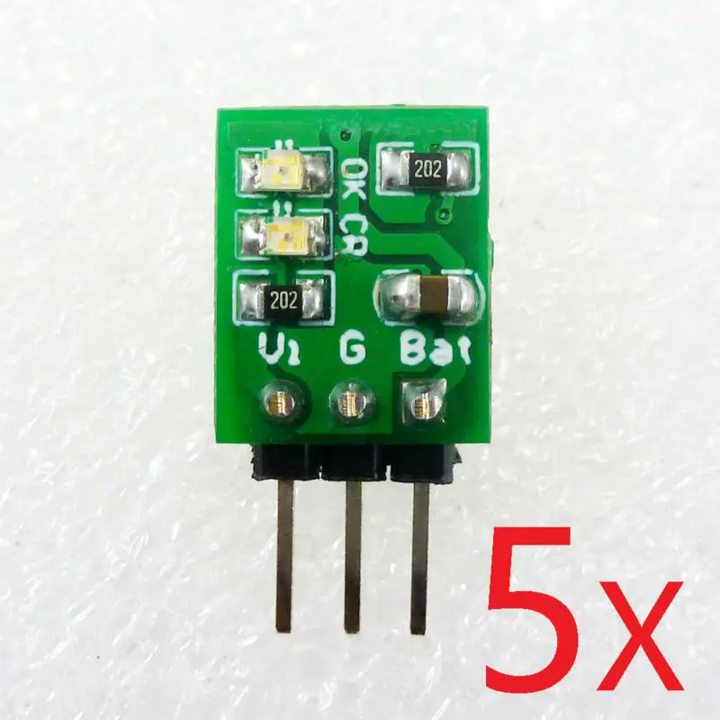 DD08CRMA*5 5PCS mini 5V 1A 18650 Lithium Battery Charging Board Charger Module ME4056 replace TP4056
DD08CRMA*5 5PCS mini 5V 1A 18650 Lithium Battery Charging Board Charger Module ME4056 replace TP4056