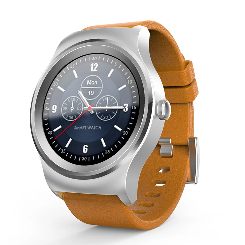SMA-ROUND Smartwatch 1.3" IPS Waterproof Smart Watch BT Heart Rate Call Reminder Activity Tracker for iPhone Android 4.4 iOS 8
SMA-ROUND Smartwatch 1.3" IPS Waterproof Smart Watch BT Heart Rate Call Reminder Activity Tracker for iPhone Android 4.4 iOS 8