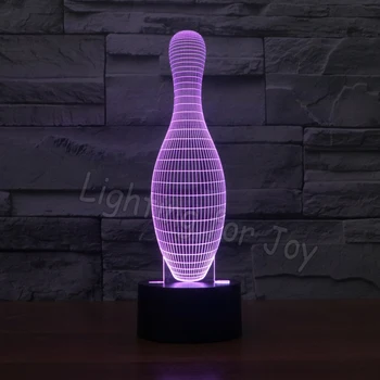 1p Playing Bowling luminaria led Night Light 3D Lamp Luminaria Gadget High quality LED Lighting Bedroom Home Decor Gift USB lamp
1p Playing Bowling luminaria led Night Light 3D Lamp Luminaria Gadget High quality LED Lighting Bedroom Home Decor Gift USB lamp