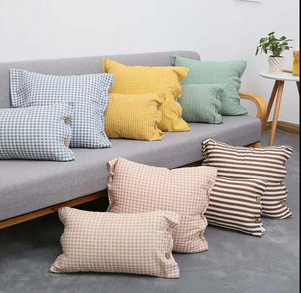 cotton linen striped/grid pattern cushion cover plaid pillowcase waist pillow cover fo backrest
cotton linen striped/grid pattern cushion cover plaid pillowcase waist pillow cover fo backrest