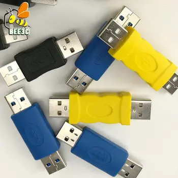 USB 2.0 / 3.0 Type A Male to Type A Male M-M Coupler Adapter Gender Changer Connector Pro New black yellow blue cheap 300 pcs
USB 2.0 / 3.0 Type A Male to Type A Male M-M Coupler Adapter Gender Changer Connector Pro New black yellow blue cheap 300 pcs