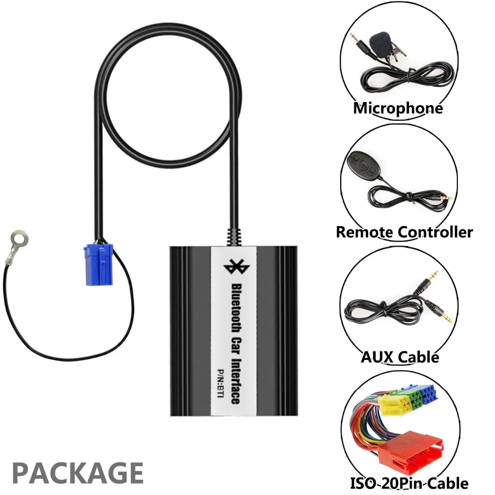 APPS2Car Handsfree Bluetooth Music AUX USB Car Kit Radio Adapter Interface with Mic Phone /control box for Audi 2001-2004 A6/S6
APPS2Car Handsfree Bluetooth Music AUX USB Car Kit Radio Adapter Interface with Mic Phone /control box for Audi 2001-2004 A6/S6