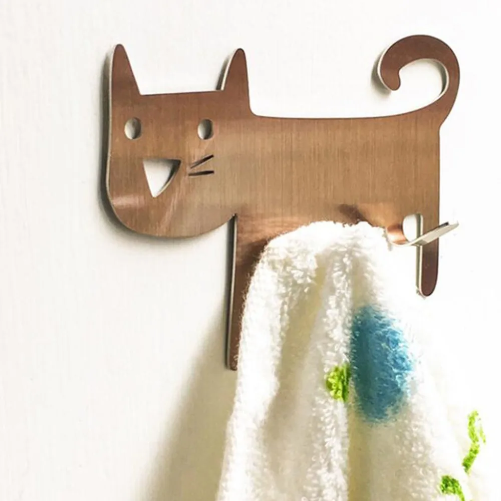 Creative Kitchen Wall Door Metal Hook Key Hanger Cat Tail Shaped Decorative Holder Clothes Storage Rack Hook Tool Accessories
Creative Kitchen Wall Door Metal Hook Key Hanger Cat Tail Shaped Decorative Holder Clothes Storage Rack Hook Tool Accessories