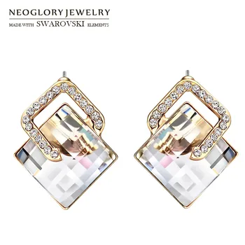 Neoglory Austria Crystal & Rhinestone Stud Earrings Elegant Geometric Style Rose Gold Color For Trendy Jewelry Lady Sale Party
Neoglory Austria Crystal & Rhinestone Stud Earrings Elegant Geometric Style Rose Gold Color For Trendy Jewelry Lady Sale Party