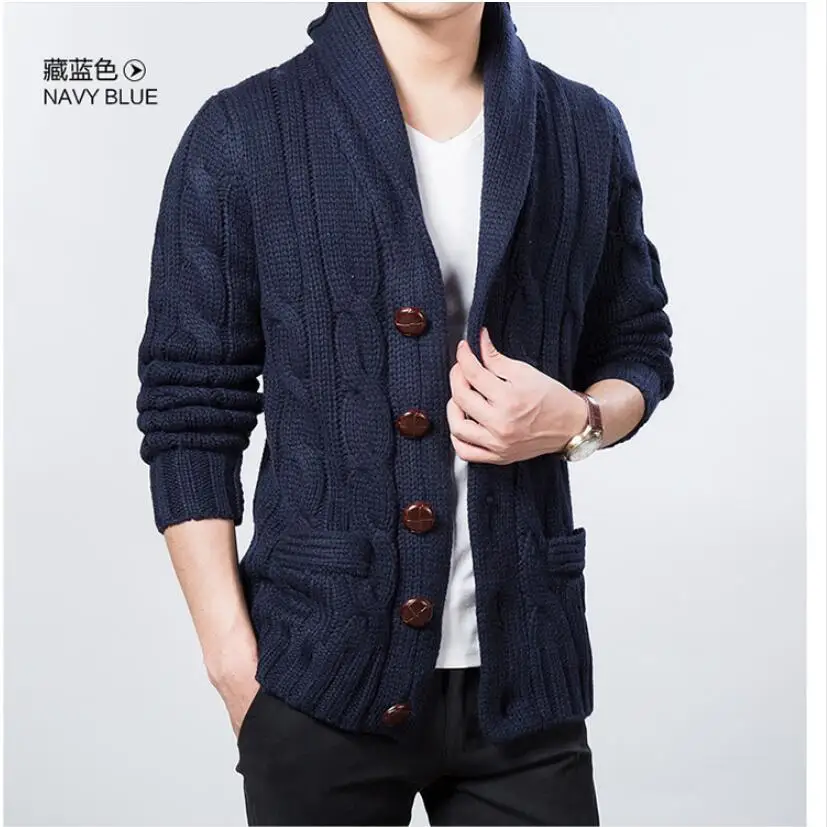 M-3XL Casual Men's Clothing Woolen Jacket Spring and Autumn New Knit Cardigan Large Lapel Large Size Tide Sweater Coat
M-3XL Casual Men's Clothing Woolen Jacket Spring and Autumn New Knit Cardigan Large Lapel Large Size Tide Sweater Coat