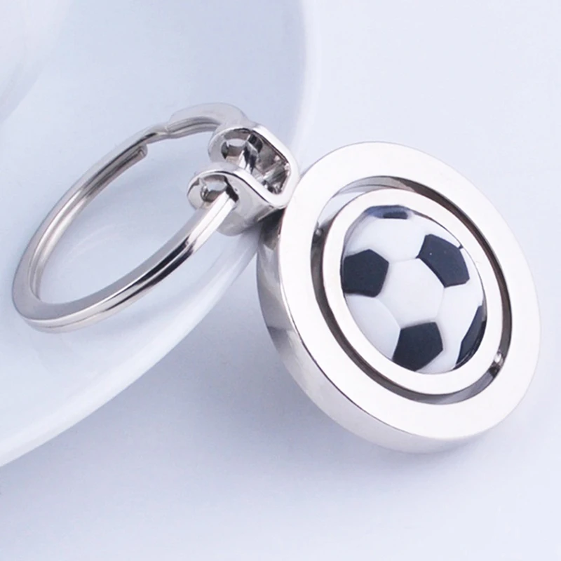 1Piece 3D Stereoscopic Sports Rotating Football Soccer Keychain Ring Key Fob Ball Gifts Keyring For Men Boy
1Piece 3D Stereoscopic Sports Rotating Football Soccer Keychain Ring Key Fob Ball Gifts Keyring For Men Boy