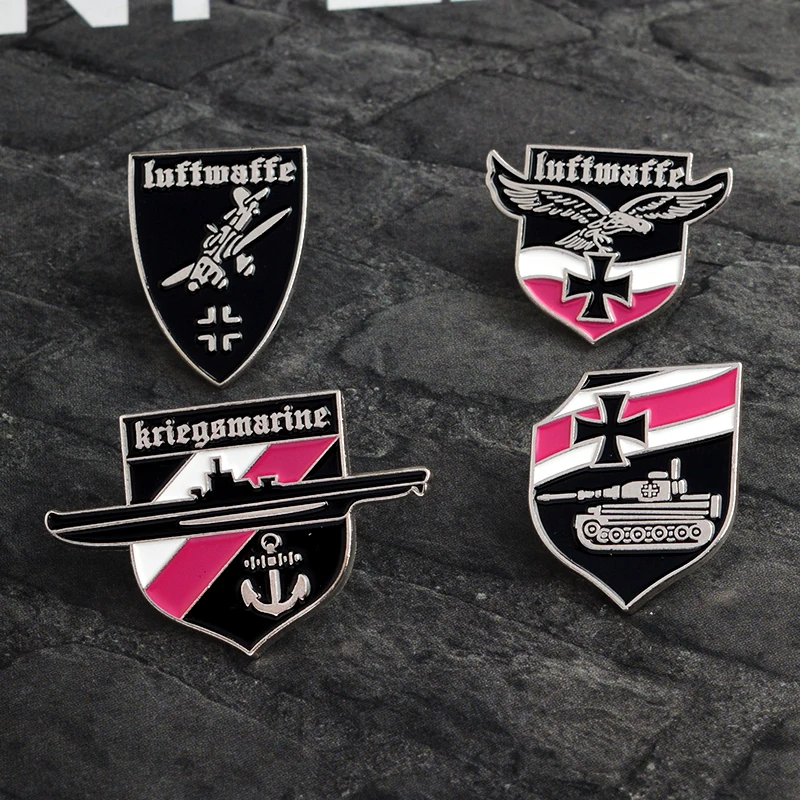 Enamel pin WWII luftwaffe Kriegsmarine German Bomber Eagle Battleship Warship Tank Brooch for Men Lapel Pin Cap Badge Cockade
Enamel pin WWII luftwaffe Kriegsmarine German Bomber Eagle Battleship Warship Tank Brooch for Men Lapel Pin Cap Badge Cockade