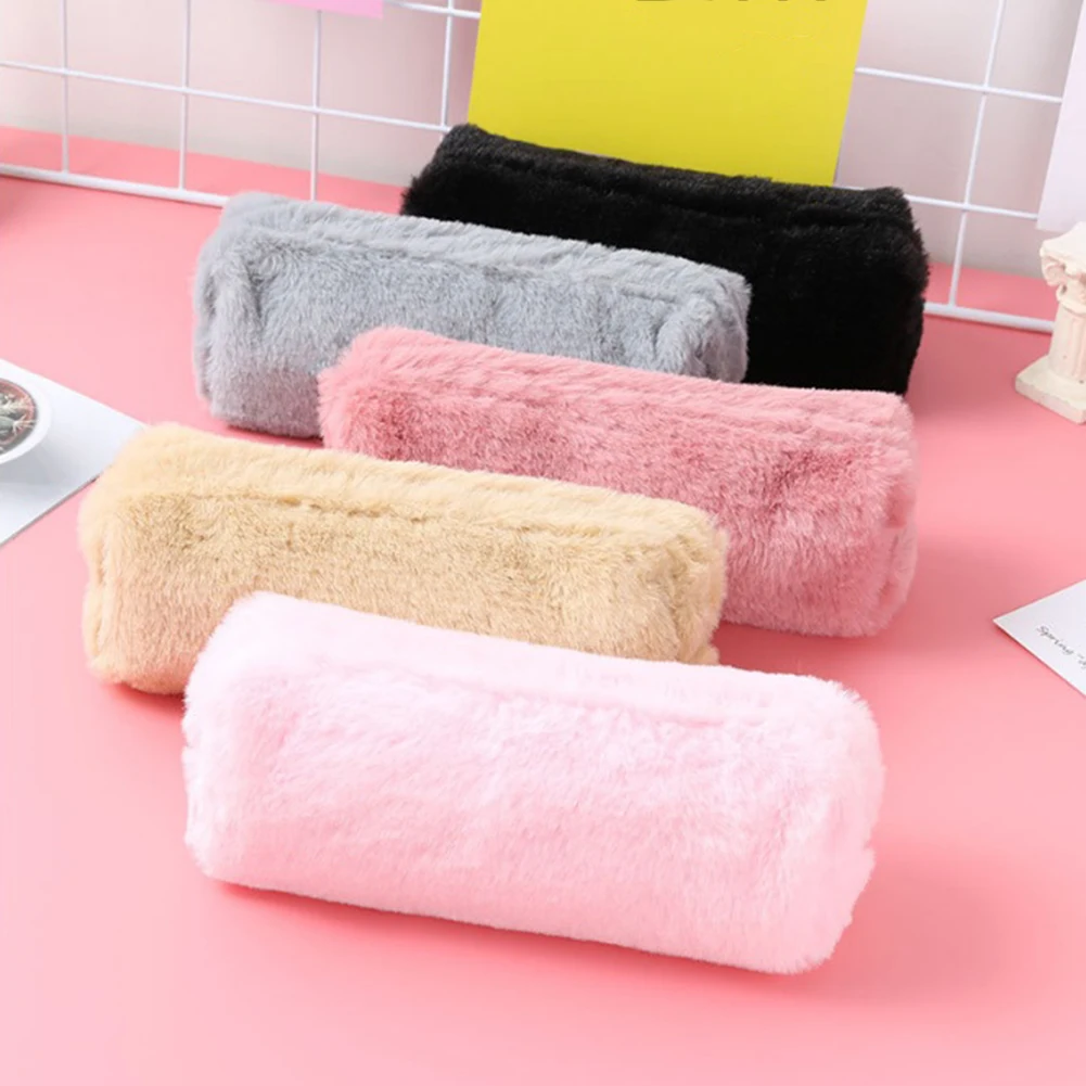 2019 Solid Color Plush Makeup Bag Girls Cosmetic Bag Kawaii School neceser Pink Make Up Bags Girls Travel Organizer Beauty Case
2019 Solid Color Plush Makeup Bag Girls Cosmetic Bag Kawaii School neceser Pink Make Up Bags Girls Travel Organizer Beauty Case