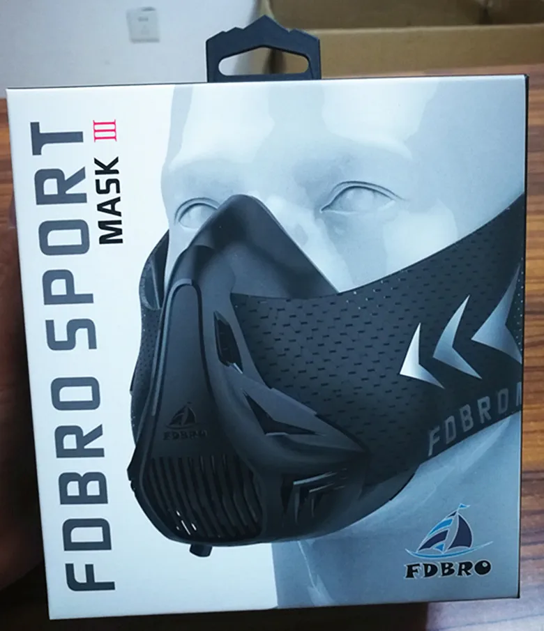 FDBRO training sport mask 3.0 style black High Altitude training Conditioning with box phantom mask FREE SHIPPING
FDBRO training sport mask 3.0 style black High Altitude training Conditioning with box phantom mask FREE SHIPPING