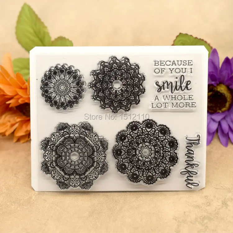Flower Thankful BECAUSE OF YOU Scrapbook DIY photo cards account rubber stamp clear stamp transparent stamp 12.5x10.5cm KW680608
Flower Thankful BECAUSE OF YOU Scrapbook DIY photo cards account rubber stamp clear stamp transparent stamp 12.5x10.5cm KW680608