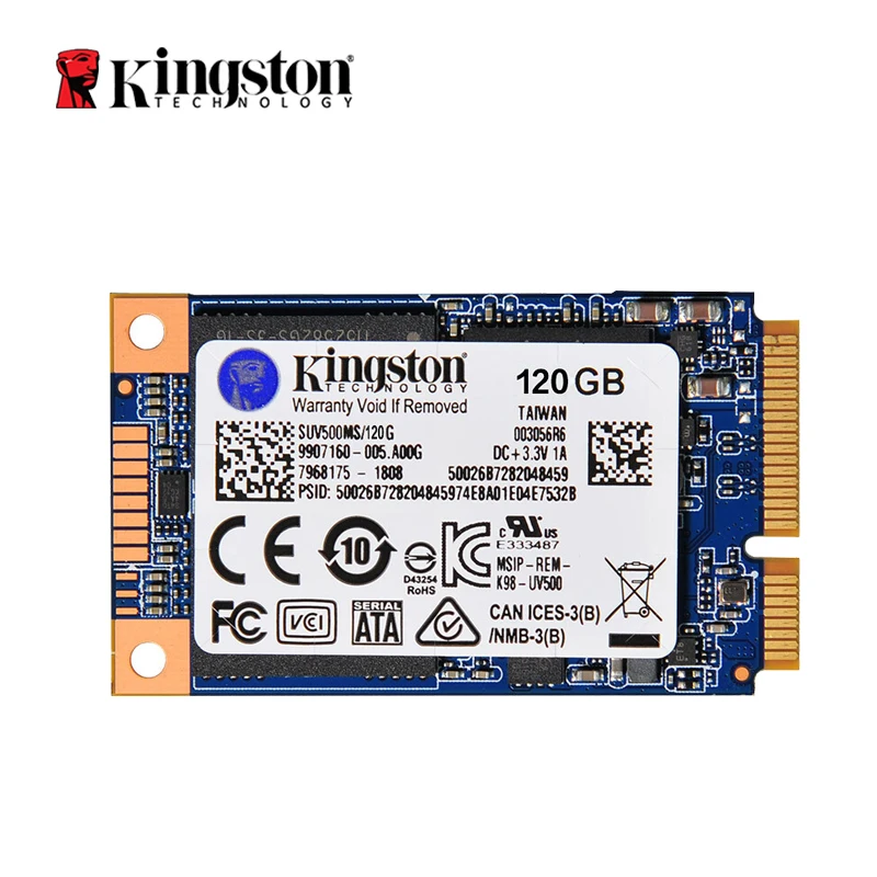 

Kingston UV500 SSD mSATA 120GB 240GB Internal Solid State Drive hdd 480GB SATA 3 Hard Disk HD SSD For laptop