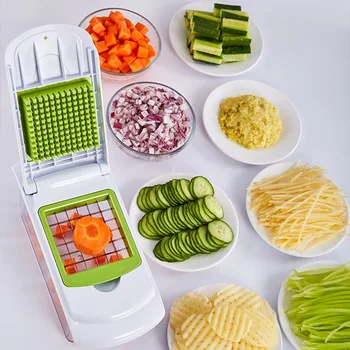 Multi-function Fruit Vegetable Cutter Grater Household Kitchen Plate Type Onion Grid Knife Dual-purpose Shredder Dicing Device
Multi-function Fruit Vegetable Cutter Grater Household Kitchen Plate Type Onion Grid Knife Dual-purpose Shredder Dicing Device