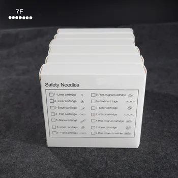 Tattoo Cardrige Needles 10 piece 7F Disposable Sterilized Tattoo Permanent Makeup Pen Machine Needles Supply for Eyebrow lip
Tattoo Cardrige Needles 10 piece 7F Disposable Sterilized Tattoo Permanent Makeup Pen Machine Needles Supply for Eyebrow lip