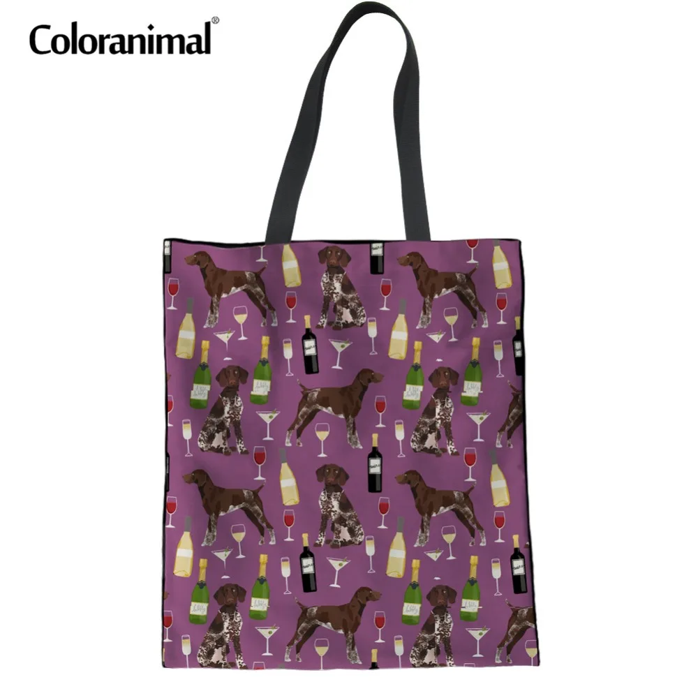 Coloranimal Cloth Eco-friendly Shopper Bag Women Grocery Tote School Bag Pet Dog Pointed Dog Print Cotton Linen Bag Dropshipping
Coloranimal Cloth Eco-friendly Shopper Bag Women Grocery Tote School Bag Pet Dog Pointed Dog Print Cotton Linen Bag Dropshipping