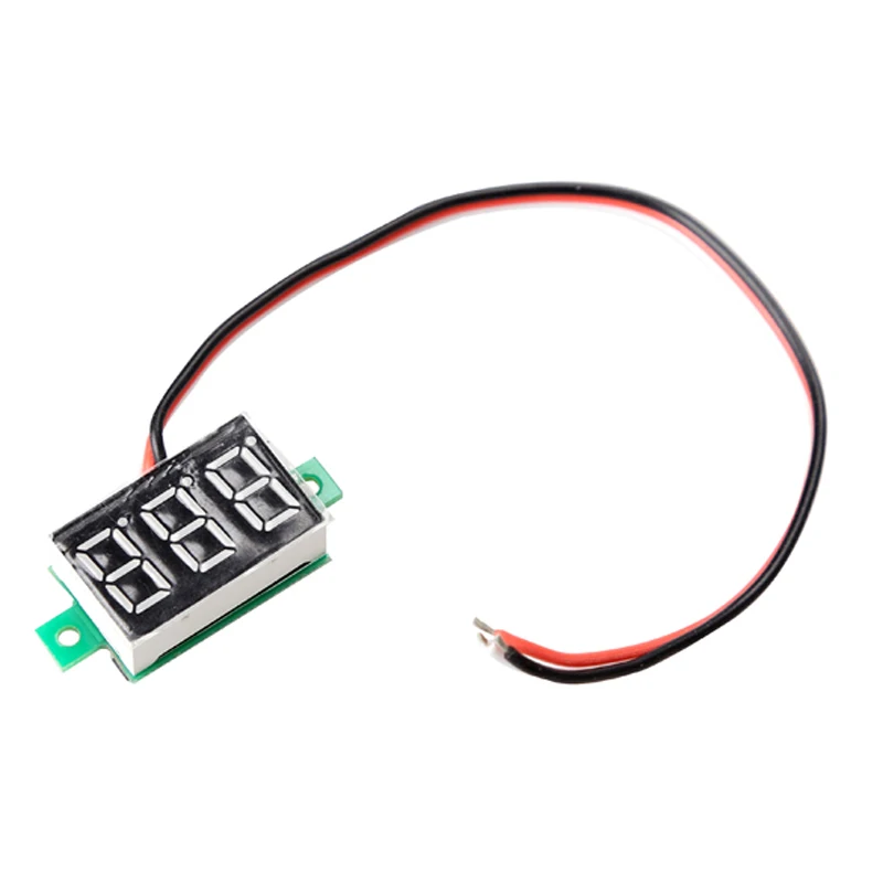 Mini Digital Voltmeter DC0-100V LED Panel Voltage Meter with Three Wires Tools LB88
Mini Digital Voltmeter DC0-100V LED Panel Voltage Meter with Three Wires Tools LB88
