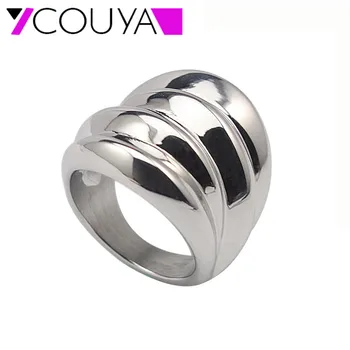 COUYA Fashion Men's Rings Jewelry Accessories Simple Metal Punk Rock 316L Stainless Steel Rings for Men Wholesale R10081
COUYA Fashion Men's Rings Jewelry Accessories Simple Metal Punk Rock 316L Stainless Steel Rings for Men Wholesale R10081