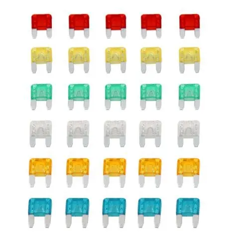 Set 30 Mini fusible enchufable para Coche Moto Automovil, IN STOCK, FREE SHIPPING
Set 30 Mini fusible enchufable para Coche Moto Automovil, IN STOCK, FREE SHIPPING