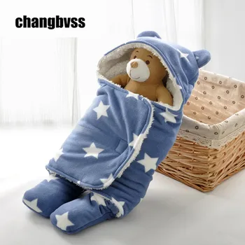 New Autumn Winter Baby Sleeping Bag Envelopes For Newborns Fleece Warm Baby Sleep Sacks For Stroller Baby Blanket Swaddling
New Autumn Winter Baby Sleeping Bag Envelopes For Newborns Fleece Warm Baby Sleep Sacks For Stroller Baby Blanket Swaddling