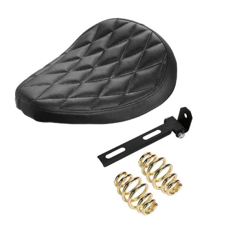 Motorcycle Diamond Leather Driver Solo Seat+3"Spring Bracket T-Bar For Harley Sportster 883 1200 XL 48 Custom Chopper Bobber
Motorcycle Diamond Leather Driver Solo Seat+3"Spring Bracket T-Bar For Harley Sportster 883 1200 XL 48 Custom Chopper Bobber