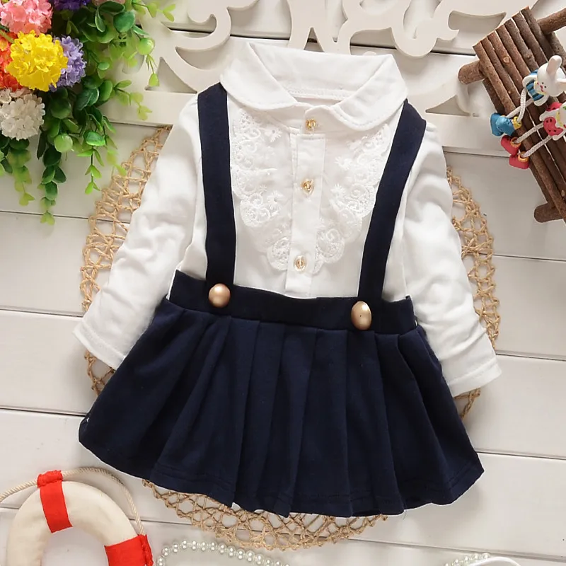 2016 Fashion Autumn Long Sleeve lace Bow cute baby Party Birthday girls kids Children dresses, princess infant Dress
2016 Fashion Autumn Long Sleeve lace Bow cute baby Party Birthday girls kids Children dresses, princess infant Dress