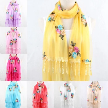 Women Flower Pattern Chiffon Scarf Polyester Spring And Autumn Fashion Design Long Soft Elegant Silk Shawl Multicolor
Women Flower Pattern Chiffon Scarf Polyester Spring And Autumn Fashion Design Long Soft Elegant Silk Shawl Multicolor
