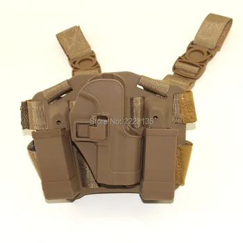 Tactical CQC HK USP Thigh Gun Holster Compact Pistol Military Hunting Drop Leg Platform Thigh Gun Holster for Gun USP Black
Tactical CQC HK USP Thigh Gun Holster Compact Pistol Military Hunting Drop Leg Platform Thigh Gun Holster for Gun USP Black