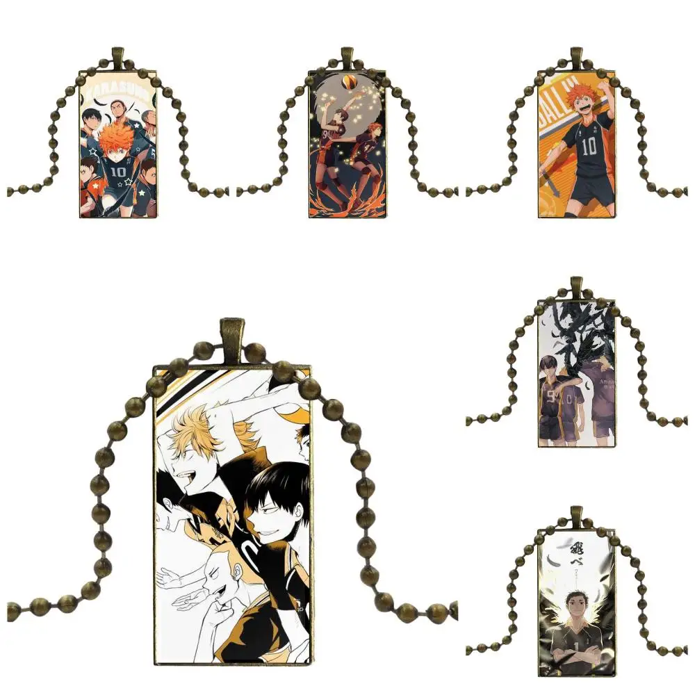For Valentine'S Day Gift Vintage Jewelry Bronze Color Glass Cabochon Choker Pendant Long Rectangle Necklace Haikyuu
For Valentine'S Day Gift Vintage Jewelry Bronze Color Glass Cabochon Choker Pendant Long Rectangle Necklace Haikyuu