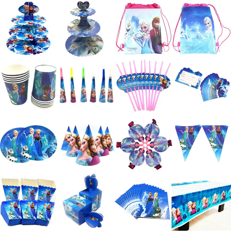 Disney Forzen Theme Princess Elsa Anna Tableware Girl Birthday Party Paper Cup Plate Straw Napkin Mask Cap Tablecover Supply
Disney Forzen Theme Princess Elsa Anna Tableware Girl Birthday Party Paper Cup Plate Straw Napkin Mask Cap Tablecover Supply